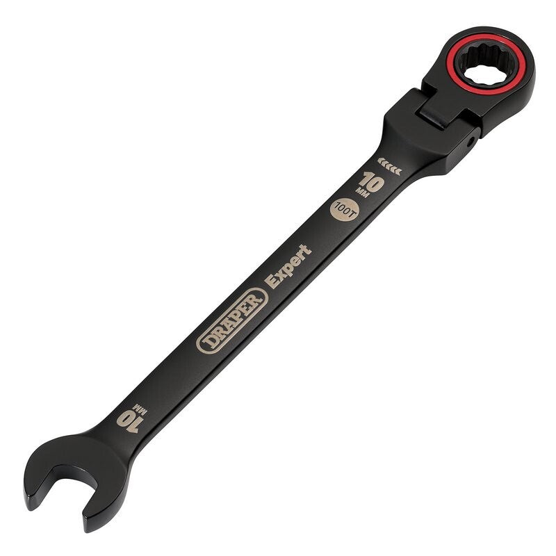 Steekringratelsleutelset, flex, zwart, 7dlg