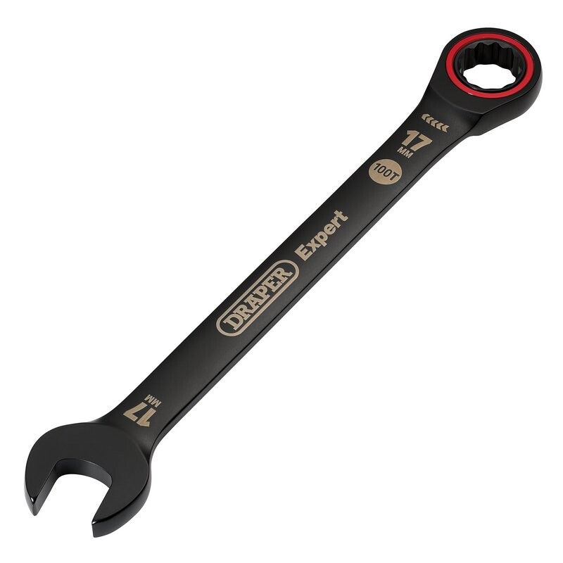 Steekringratelsleutelset, zwart, 7dlg