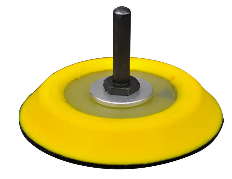 Steunpad Ø75mm velcro, 6mm spanstift