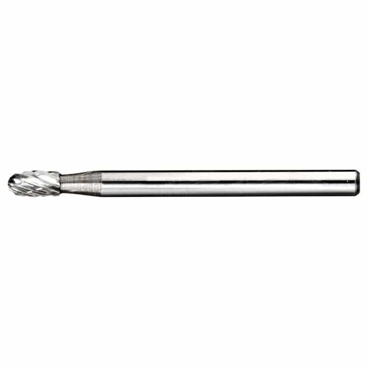 Stiftfrees 3mm, vorm E, kopdikte 3mmDeltachMZS Gereedschap