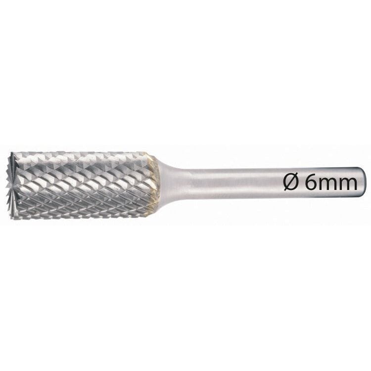 Stiftfrees 6mm, vorm B, kopdikte 6mmDeltachMZS Gereedschap