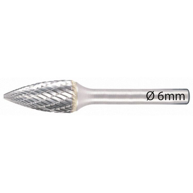 Stiftfrees 6mm, vorm G, kopdikte 6mm-0