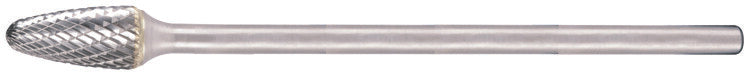 Stiftfrees lang 6mm, vorm F, kopdikte 6mm, l=150mm