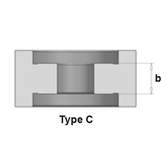 Diamant Strijkfrezen Ø=125 x 30 mm, B=63 mm, Z=3+3, DP