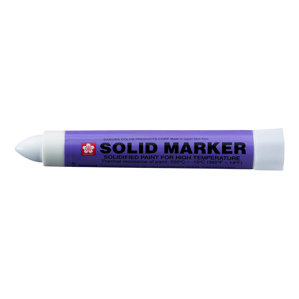 Stevige markeerstift wit