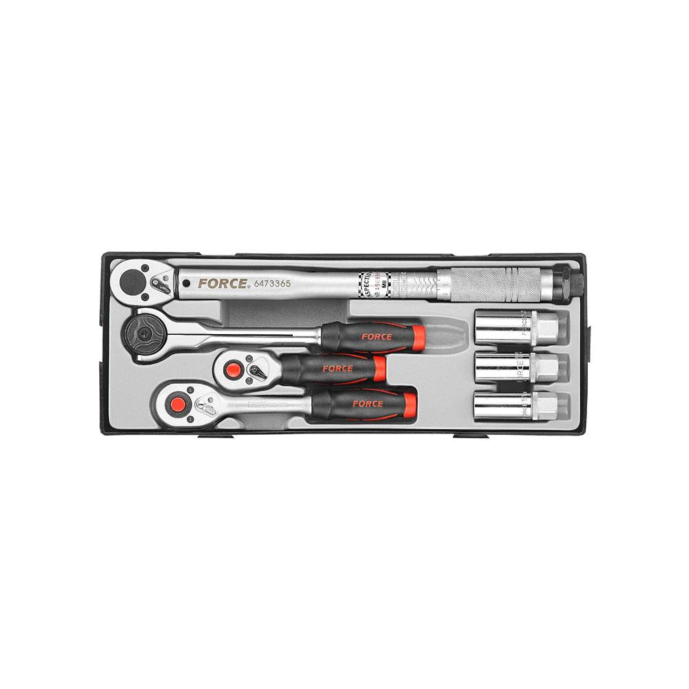 3/8" Ratelset 7 delig