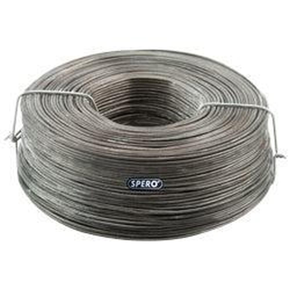 1 rol Gegloeid vlechtdraad 1.5Kg Tbv. SPERO Vlechtdraadhaspel