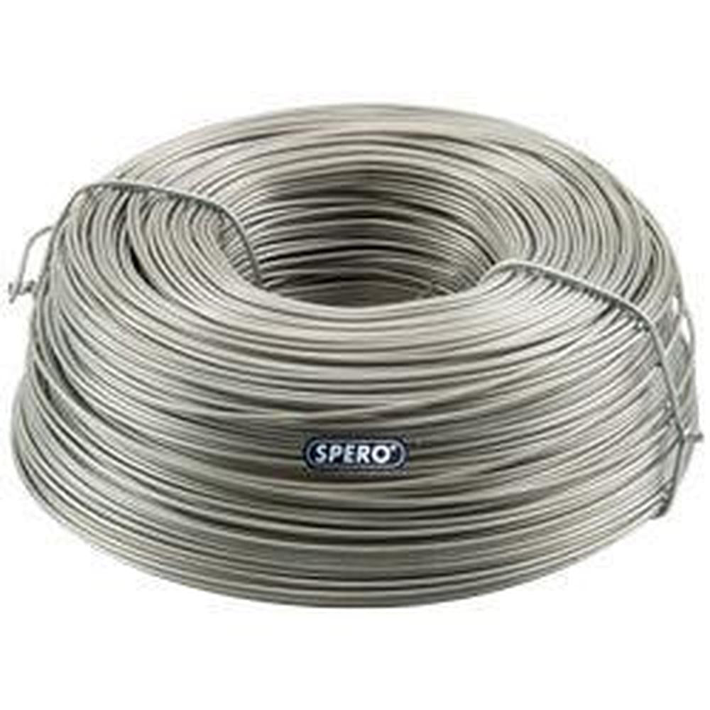 1 rol Verzinkt vlechtdraad 1.25Kg Tbv. SPERO Vlechtdraadhaspel