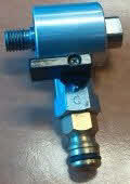 Wateradapter 1/2 x 20 UNF (M) - 1/2 x 20 UNF (F) compact model