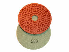 Korrel 500 - Dia:100mm - 6mm Dik Diamant Vloerpolijstschijf - Beton, Terrazzo & Natuursteen NAT
