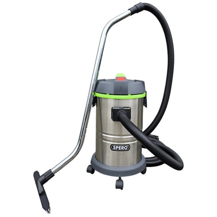 1000Watt - 30Liter RVS tank Industrie Stof & Waterzuiger -1 motor IZ1002 `uitverkocht tot 01-09-2026``