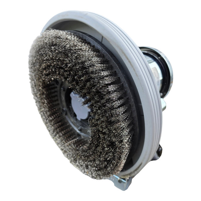 17 Inch Stalen Haren Borstel Eenschijfmachine Metal lock