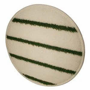 16 inch - groen/witte tapijt reinigingspads bonnetpad medium