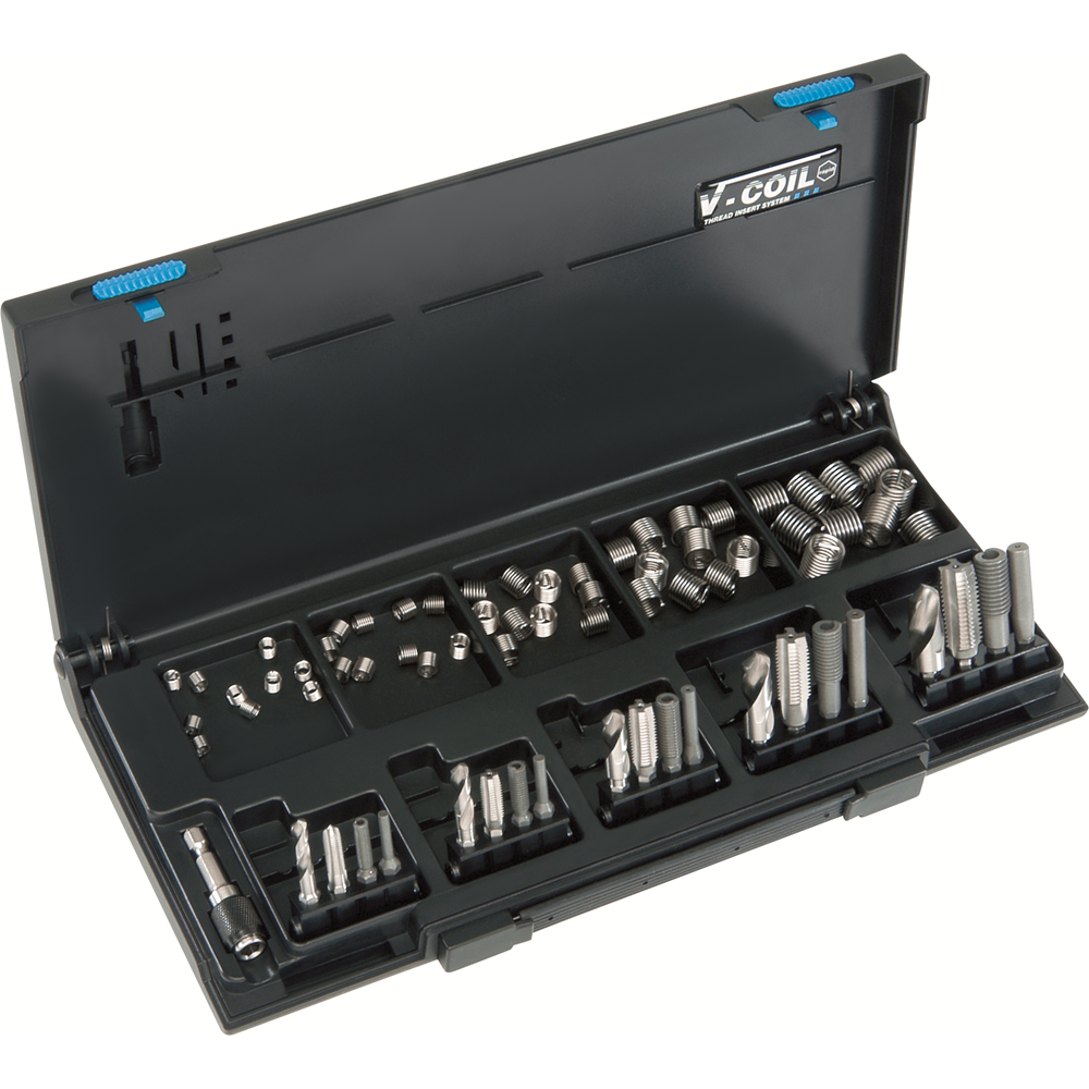 V-COIL rapid schroefdraad reparatie assortiment, M 6 - 10, STI-schroeftap-bits-1