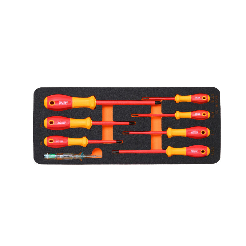 VDE Schroevendraaierset, 8dlg, M-module-0