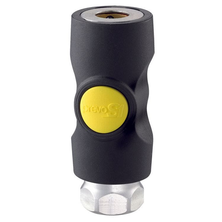 Veiligheidskoppeling 3/8" binnendr ORION (ASI - 061102) geelDeltachMZS Gereedschap