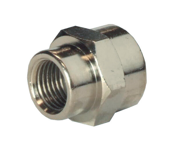Verloopstuk 1/4" binnendraad x 3/8" binnendraad