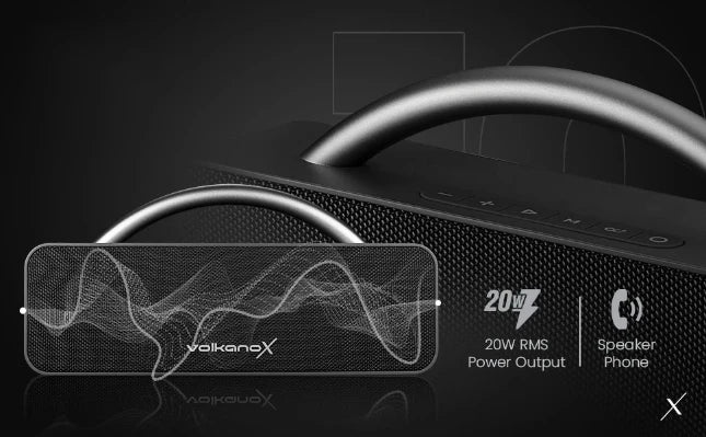VolkanoX VXS200 Bluetooth speaker – 20 W – Zwart