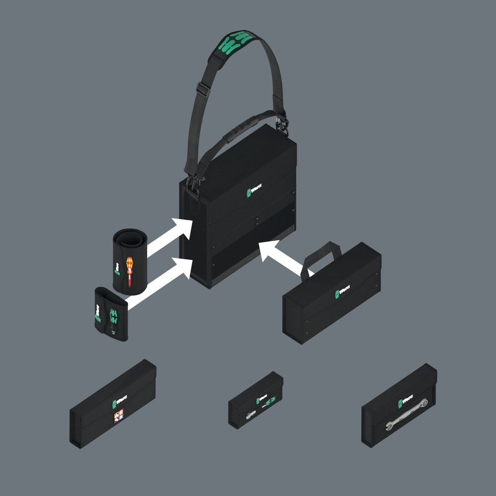 WERA 2GO 2 GEREEDSCHAPSKOFFER, 3 -DELIG-6