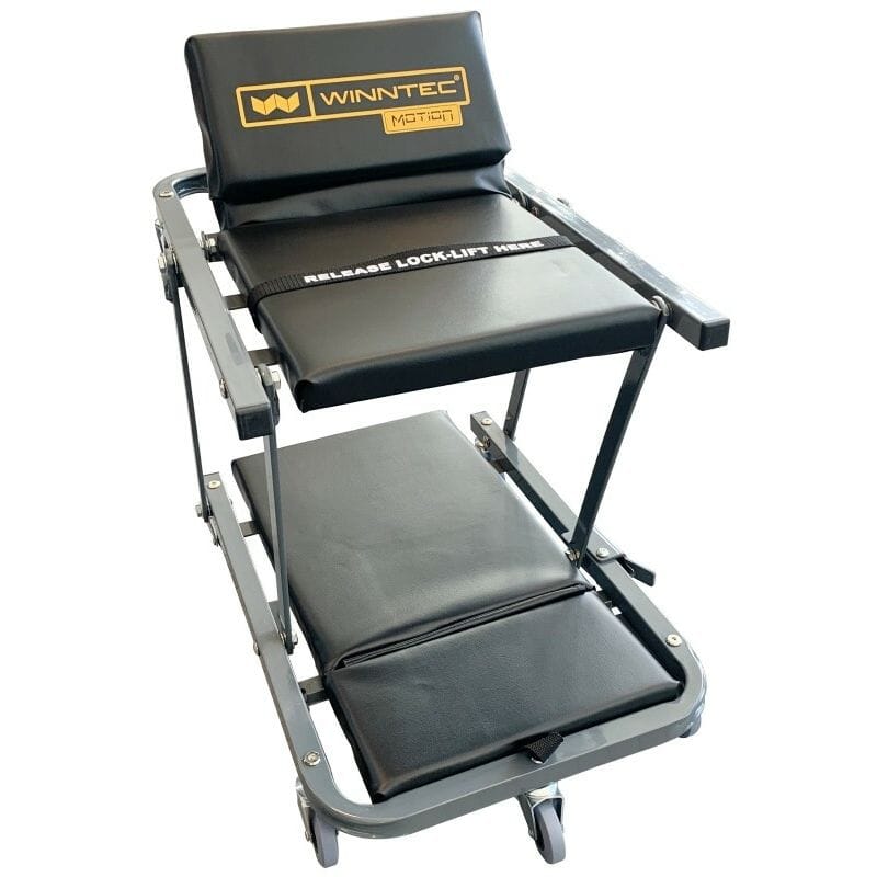 Werkplaats rolbed / kruk, opvouwbaar-0