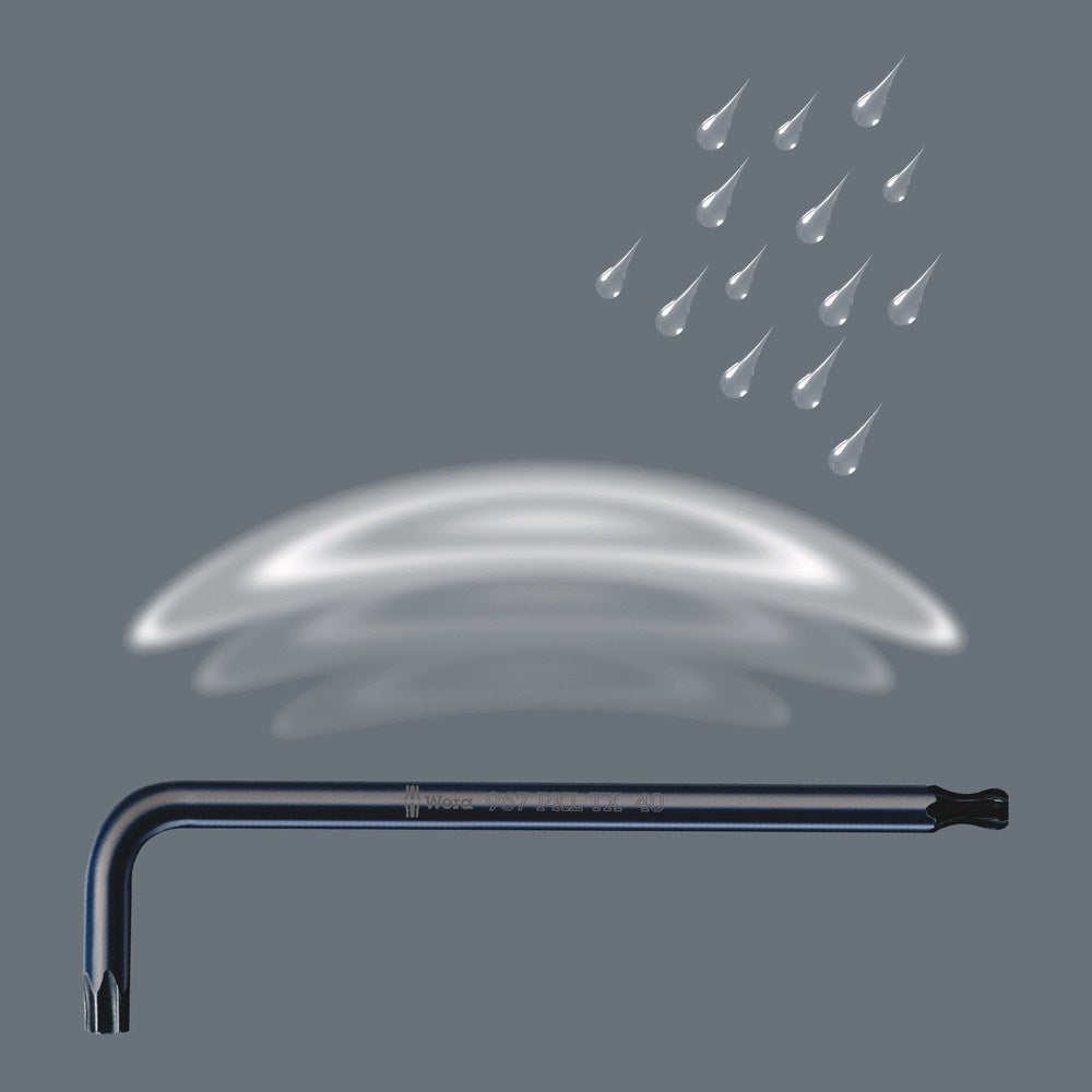 967/9 TX HF 1 STIFTSLEUTELSET MET VASTHOUDFUNCTIE, BLACKLASER, 9-DELIG-8