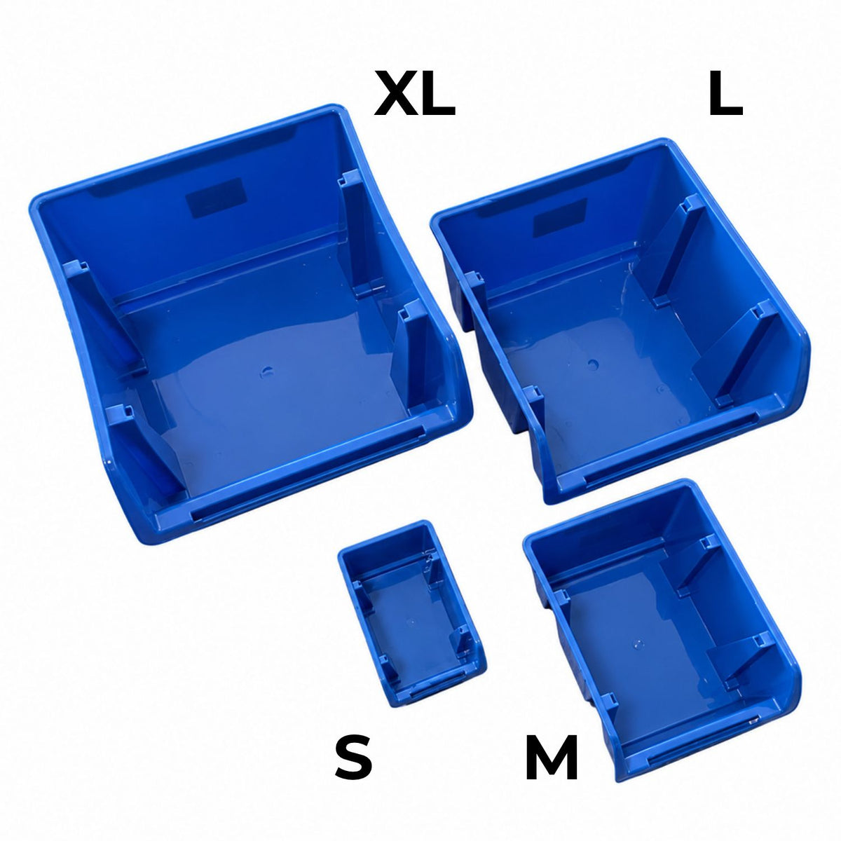 Magazijnbak 34 x 31 cm kunststof