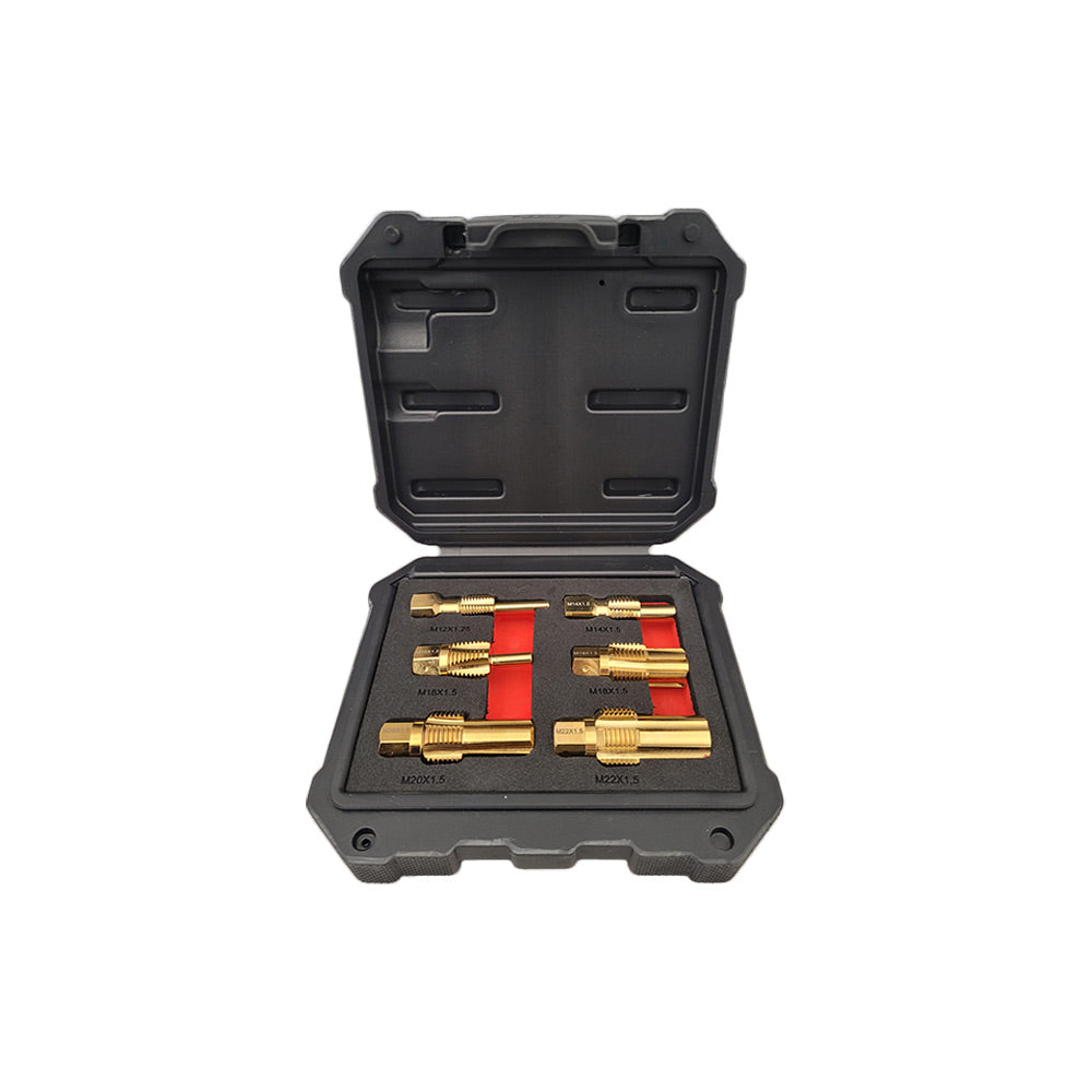 EGT Sensortappen set (M12-M22 Titanium Geplateerd) 6-delig