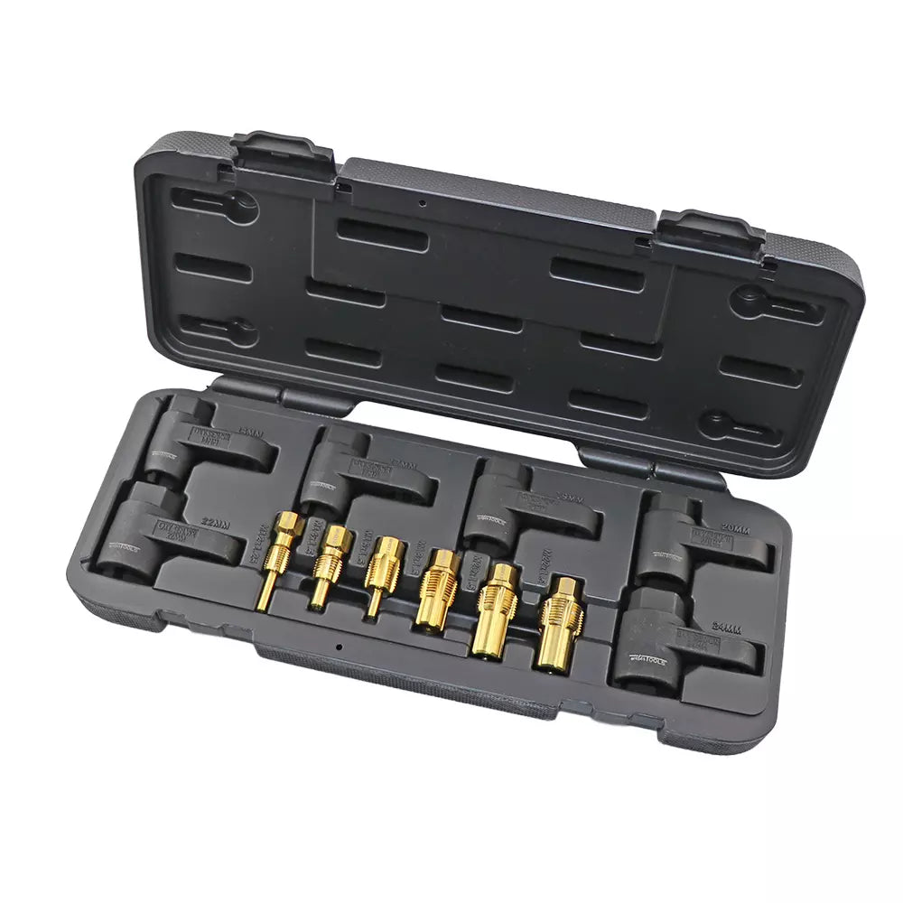 Egt Sensortappen Set M12 M22 Titanium Geplateerd 12 Delig