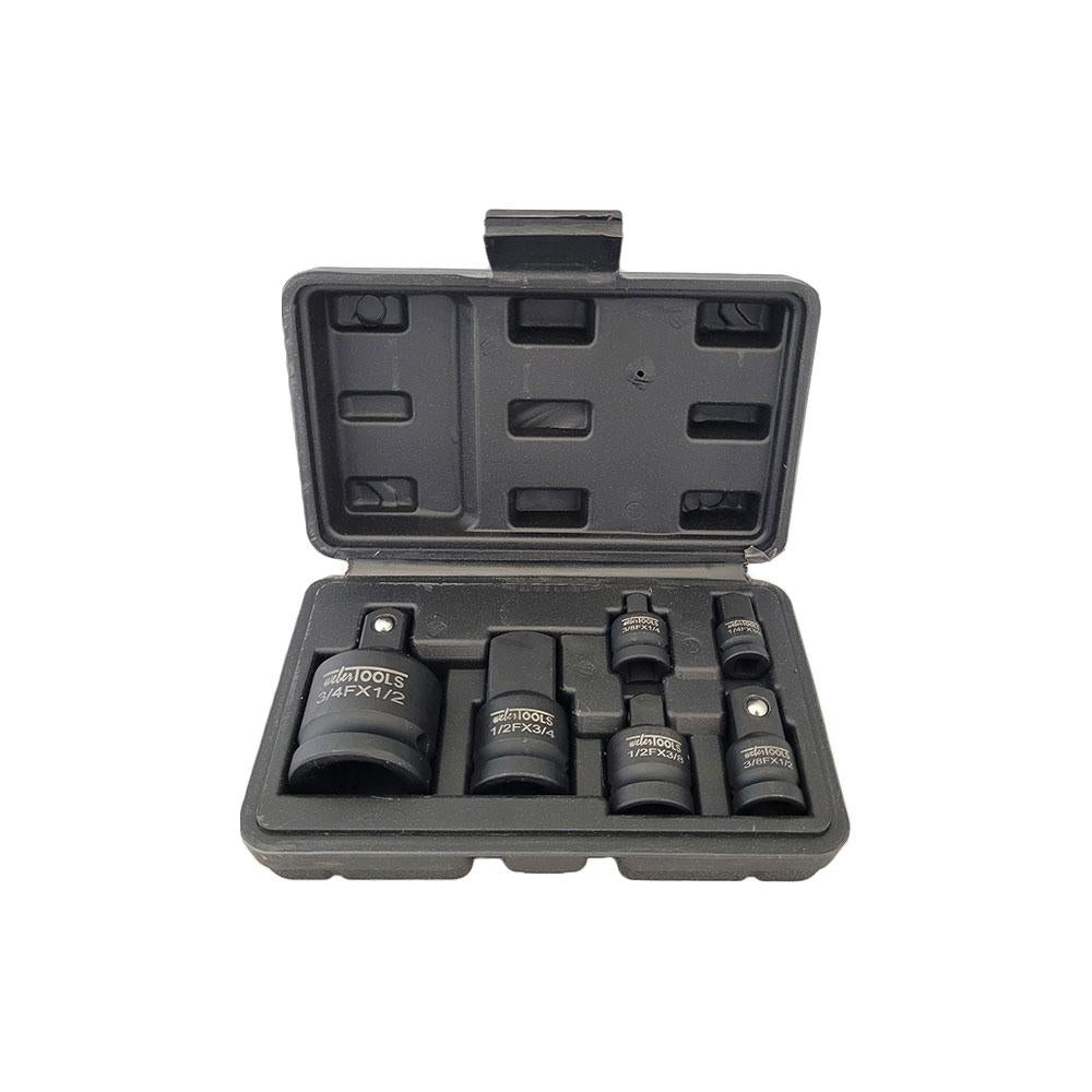 Krachtadapter set 6 delig
