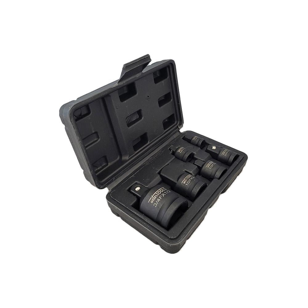 Krachtadapter set 6 delig