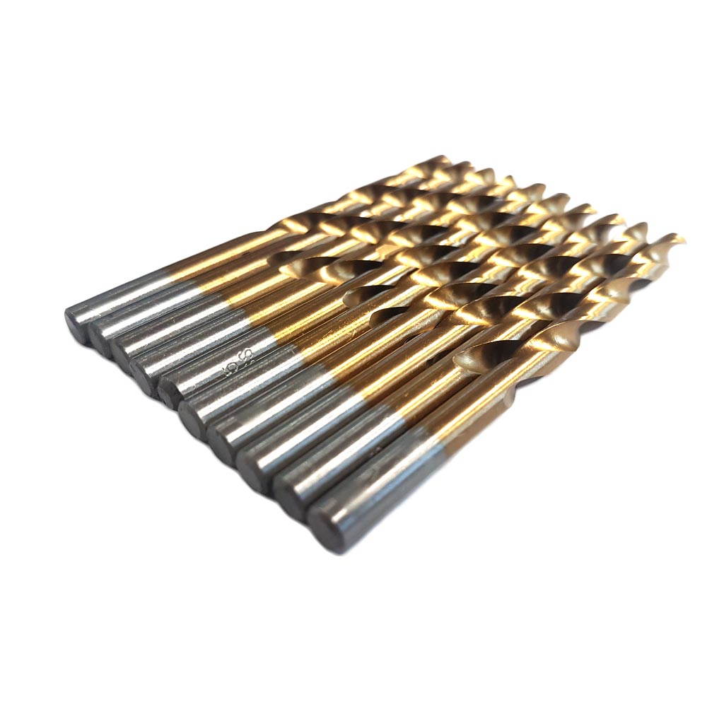 2.0 mm HSS TiN metaalboren 10 stuks