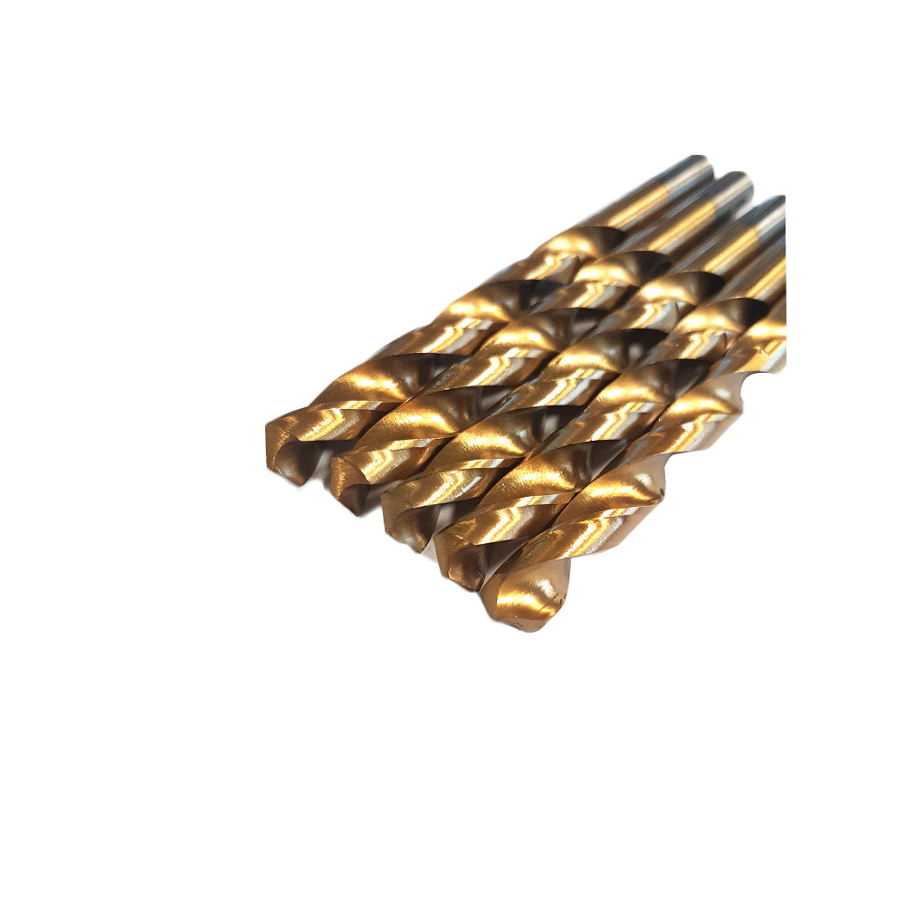 10.0 mm HSS TiN metaalboren 5 stuks