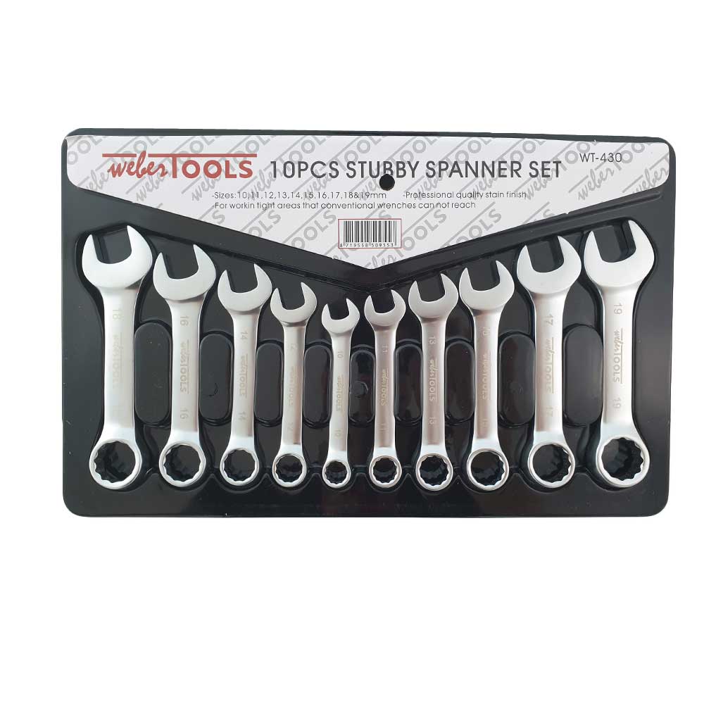 Mini Steekringsleutelset 10 delig
