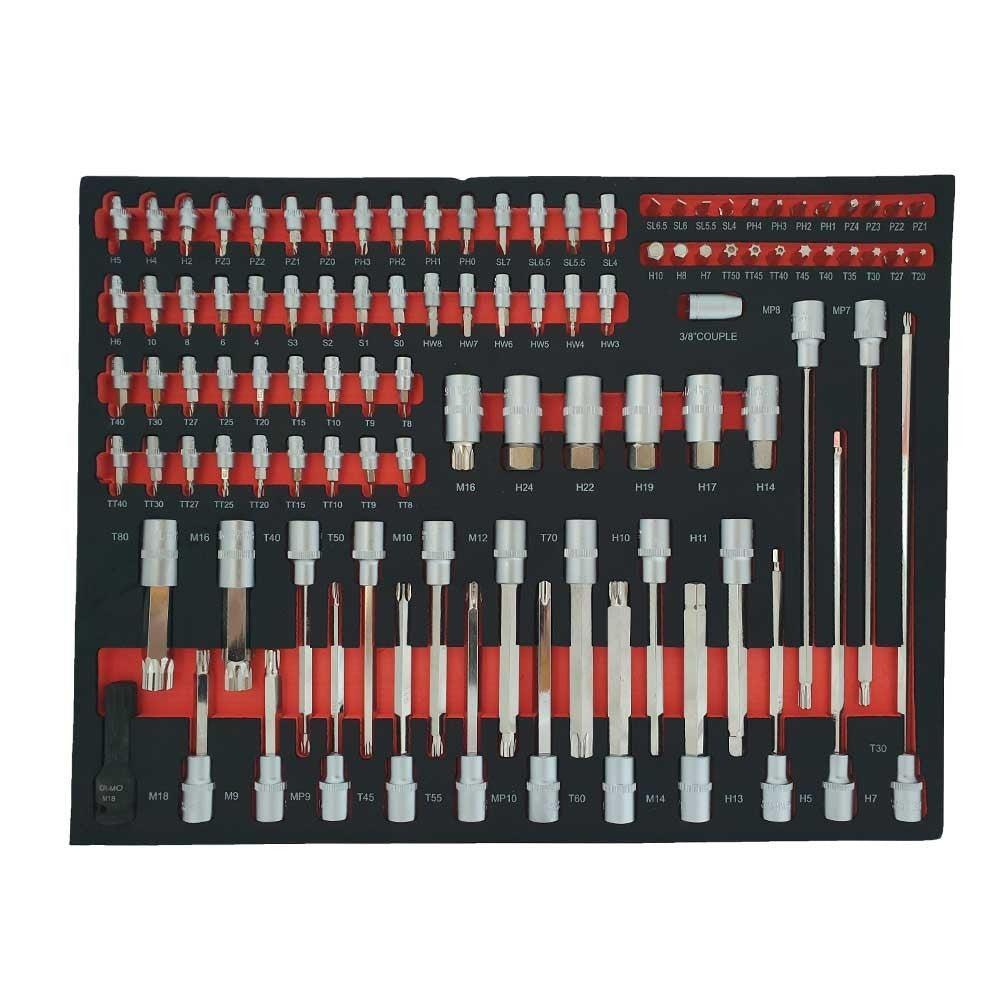 Weber Tools 250-Delige Gevulde Deluxe Gereedschapswagen