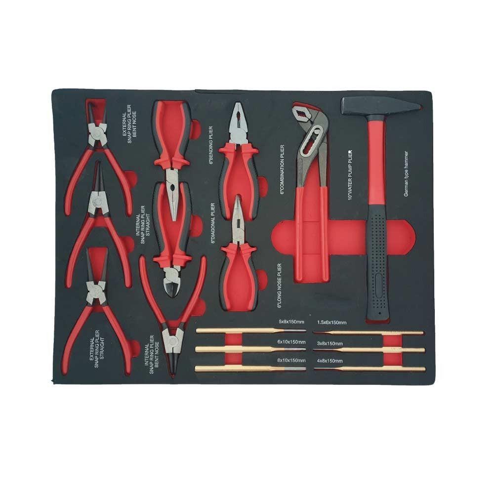 Weber Tools 250-Delige Gevulde Deluxe Gereedschapswagen