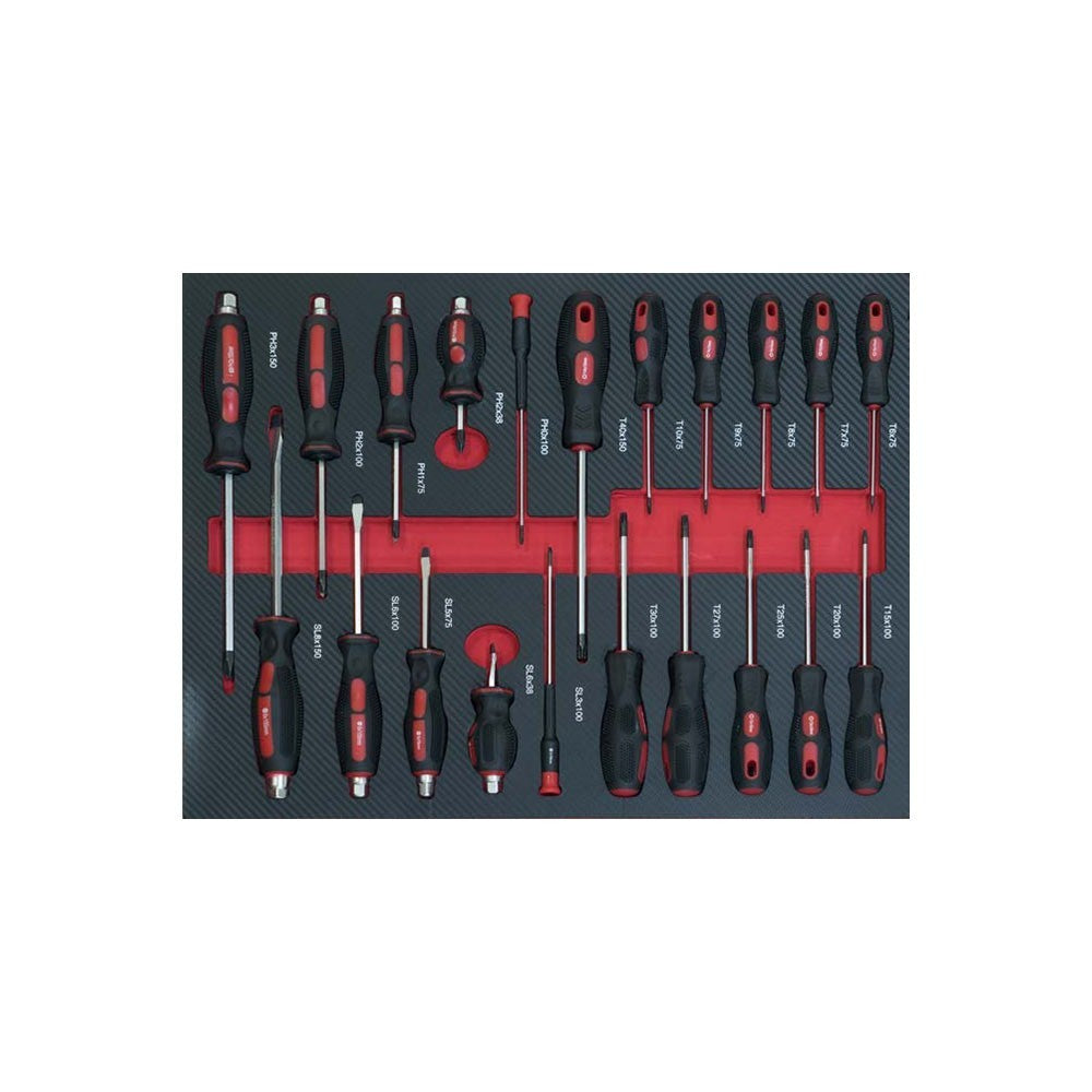 Gereedschapswagen XXL 300 delig met stalen bovenblad-4