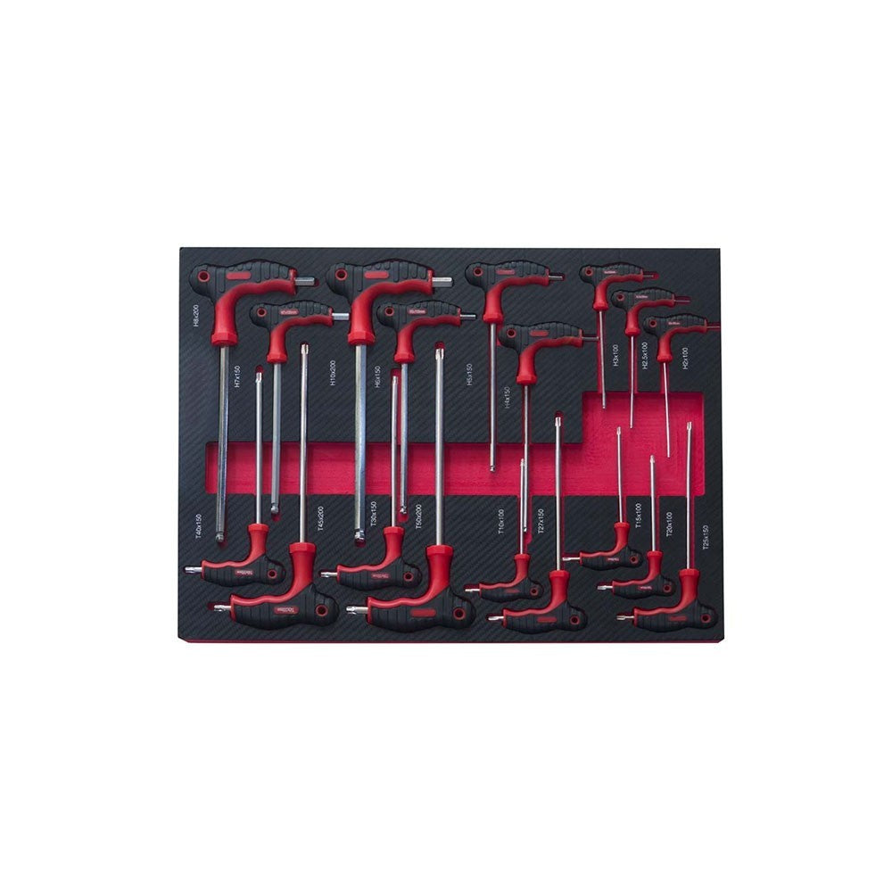 Gereedschapswagen XXL 300 delig met stalen bovenblad-7