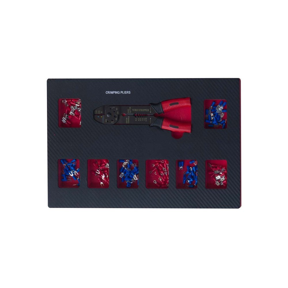 Gereedschapswagen XXL 300 delig met stalen bovenblad-8