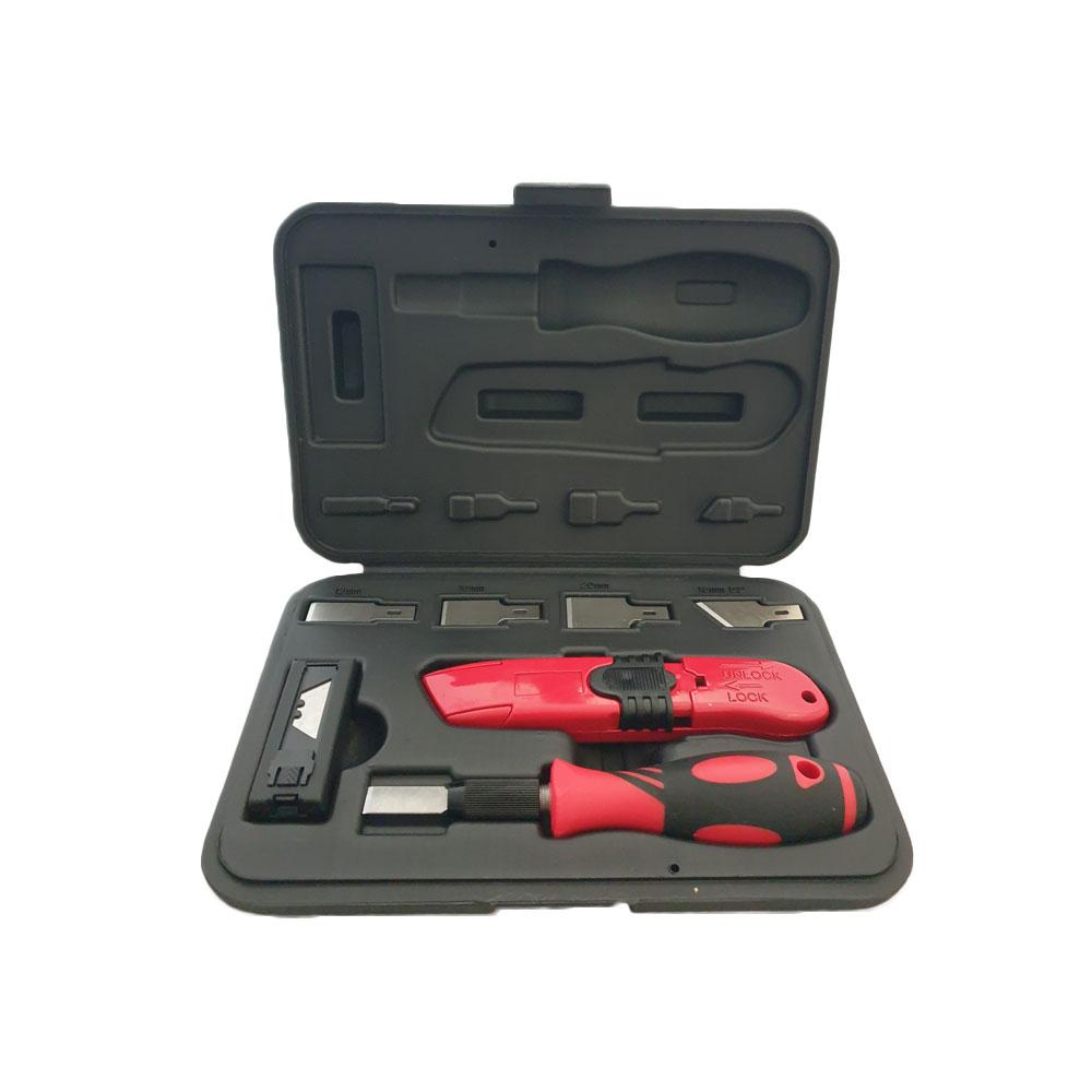 Schraapmessen set incl. 27 messen