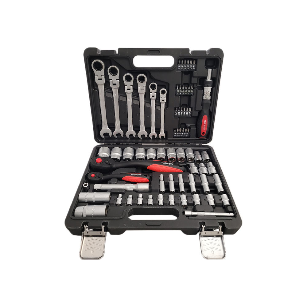 Doppen set 1/4" & 1/2" 68 delig