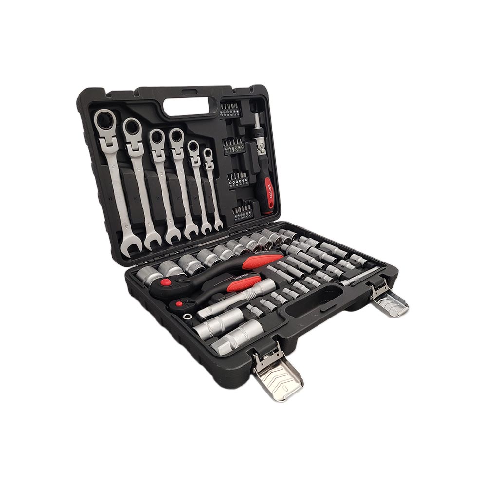 Doppen set 1/4" & 1/2" 68 delig