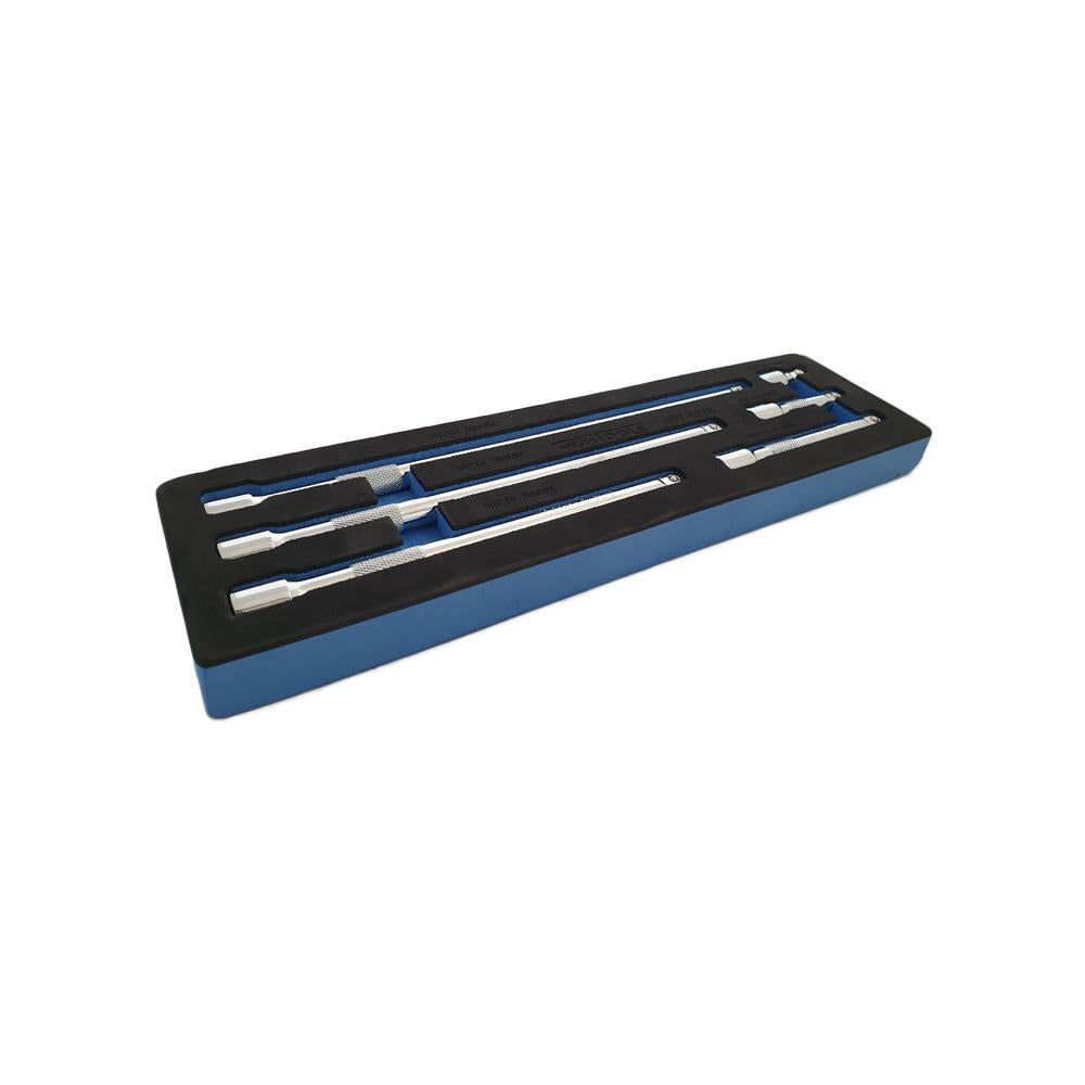 3/8" Verlengstukken set 6 delig