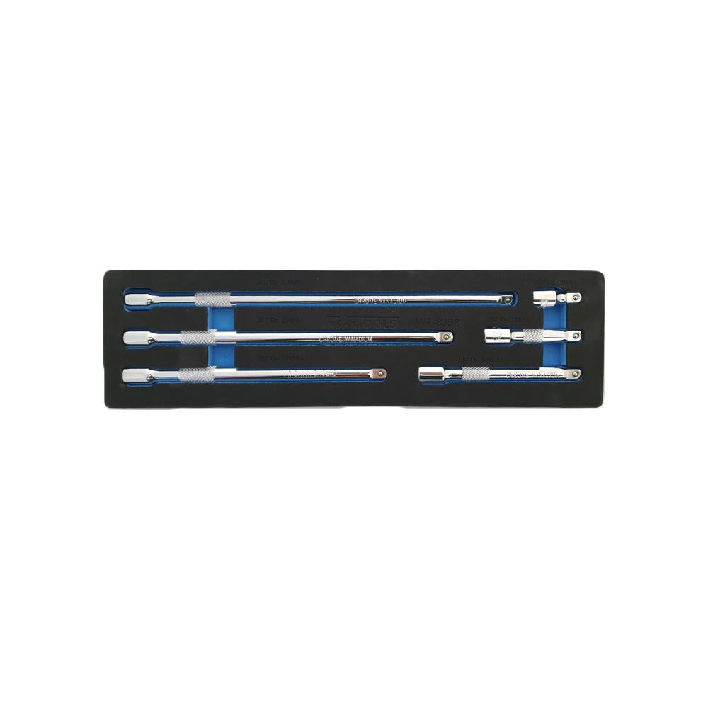3/8" Verlengstukken set 6 delig