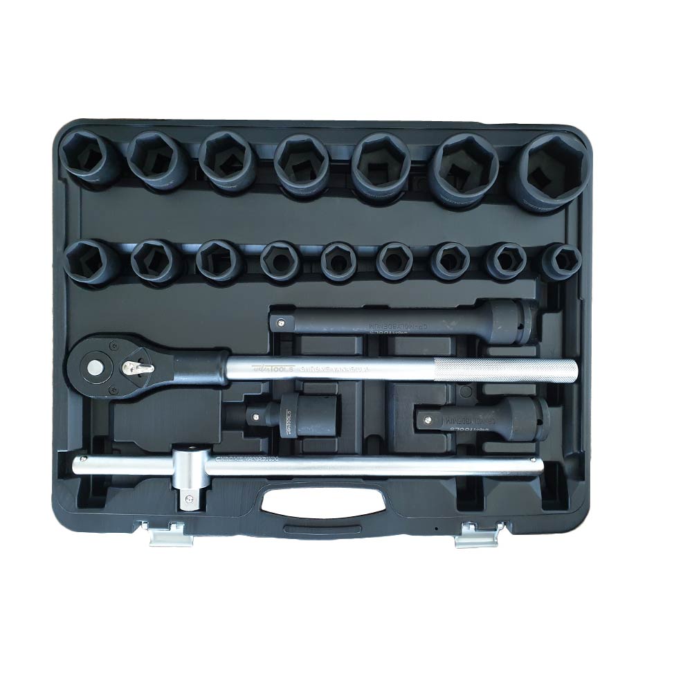 3/4" Krachtdoppenset 21 delig