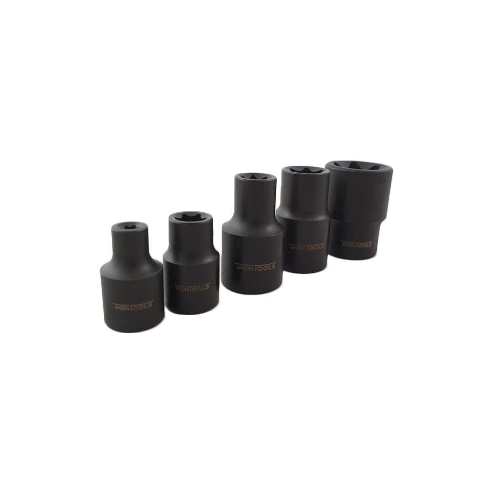 3/8'' & 1/2'' Krachtdoppen set E-Torx