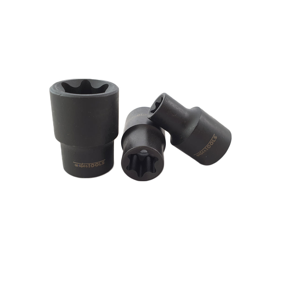 3/8'' & 1/2'' Krachtdoppen set E-Torx