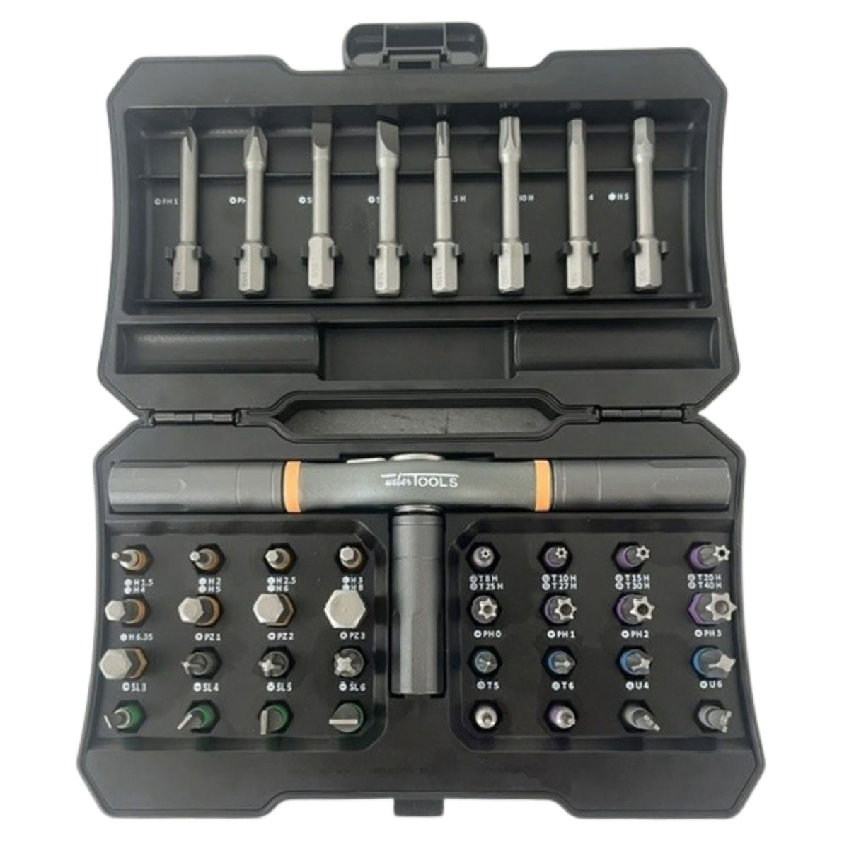 Bitset met multifunctionele ratel, 44-delig | Weber Tools