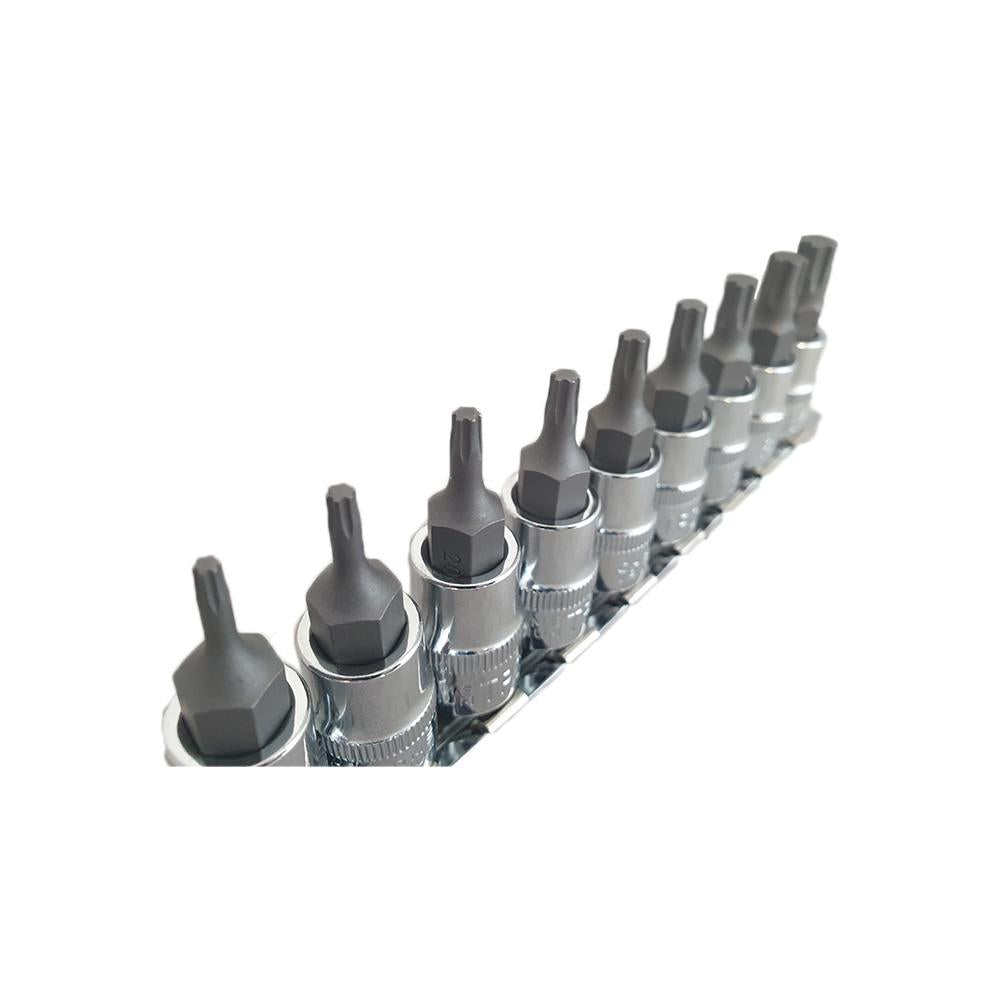 3/8" Bit doppenset TORX PLUS® 9 delig