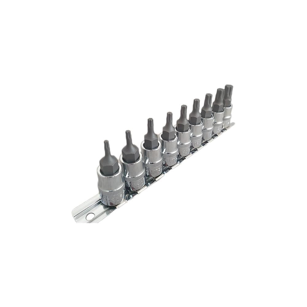 3/8" Bit doppenset TORX PLUS® 9 delig