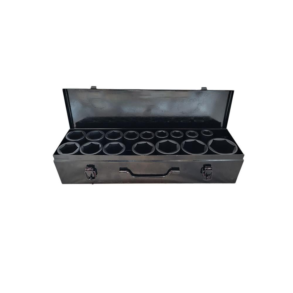 3/4" Krachtdoppenset lang 16 delig